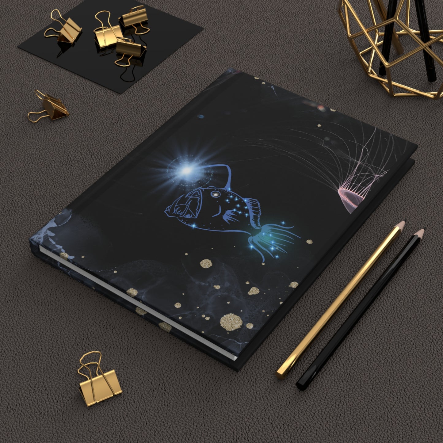 Deep Sea Angler Blank Notebook: Unlock the Mysteries of Journaling