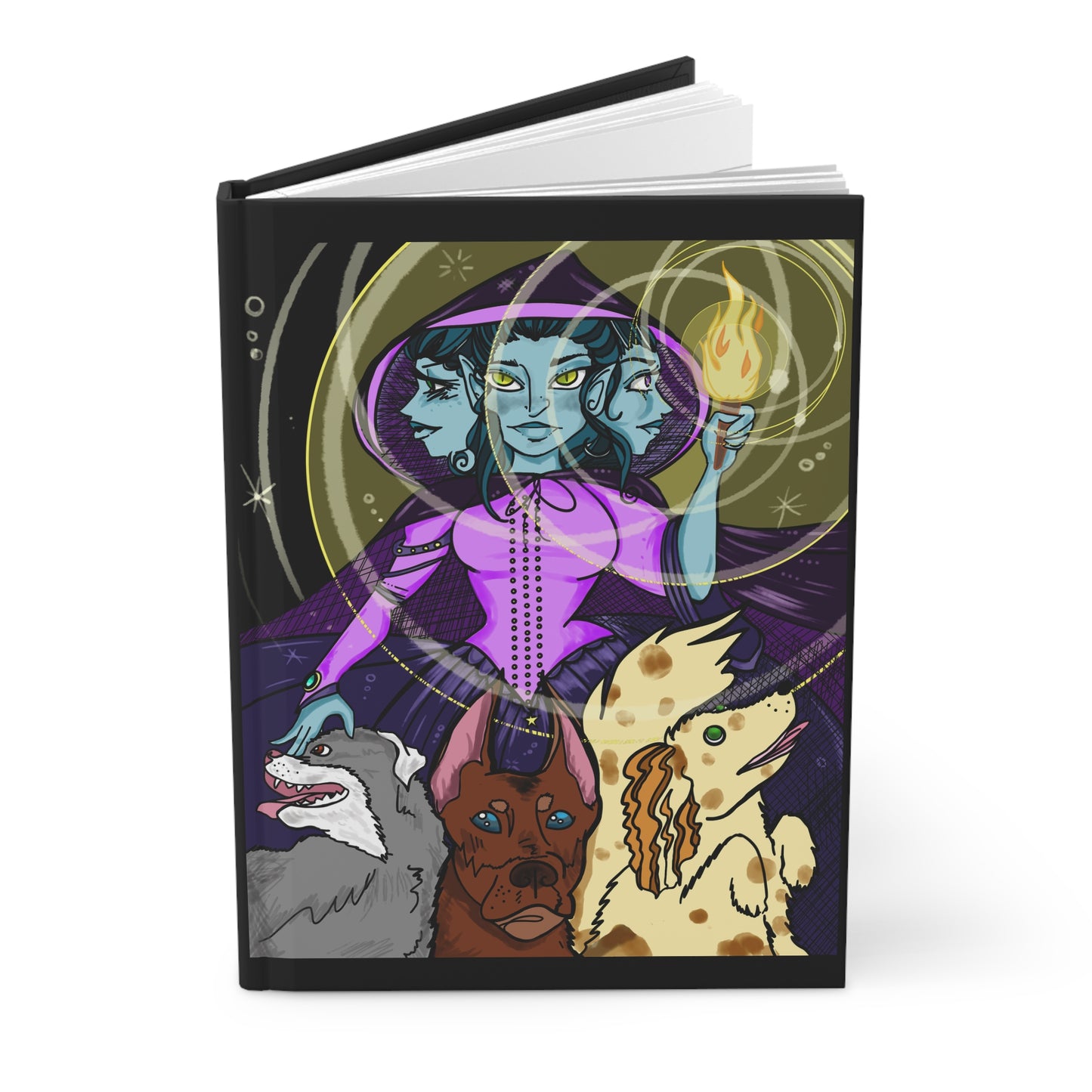 Hecate's Wisdom Blank Journal: Unleash Your Inner Oracle