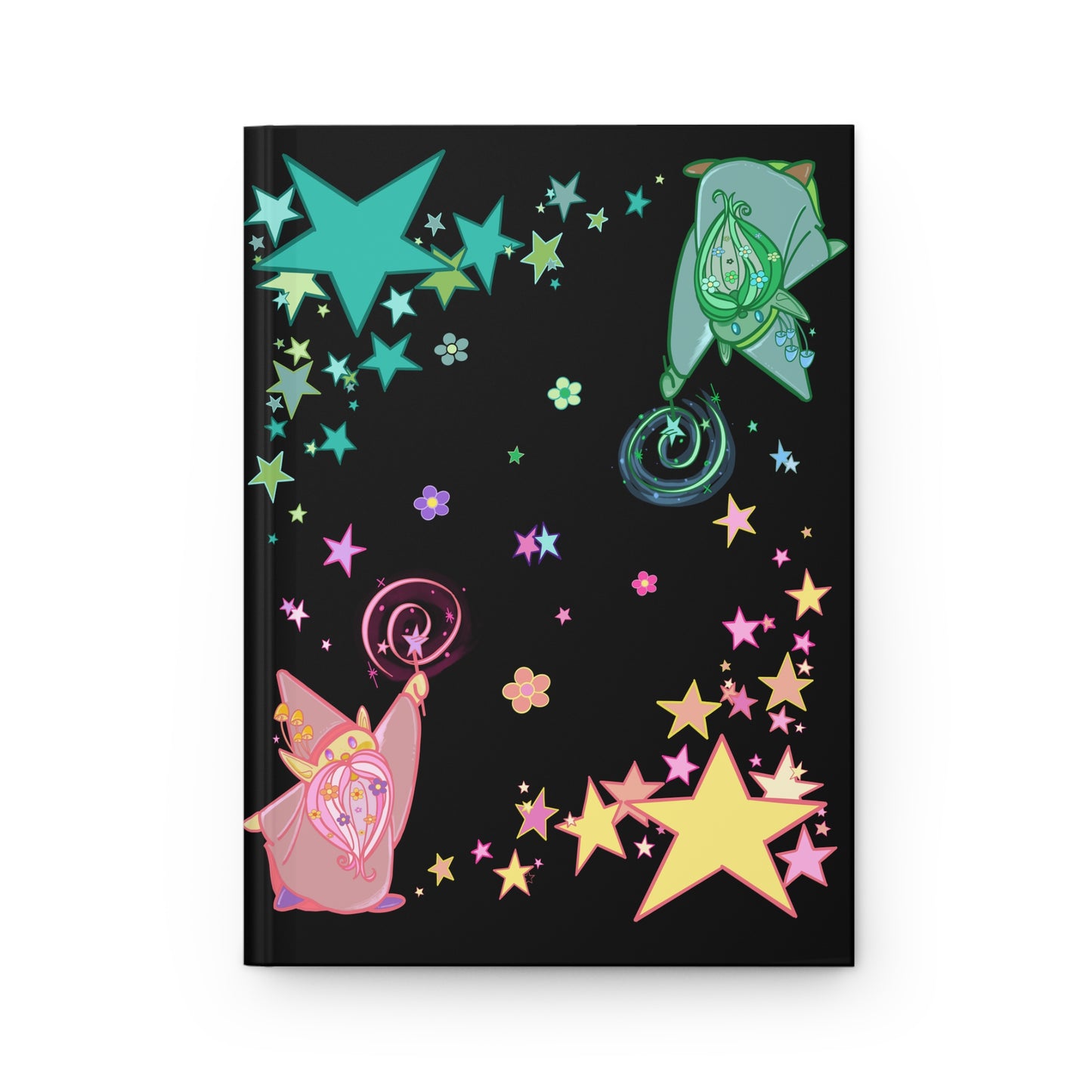 Dawn and Dusk Gnome Magicians Blank Journal