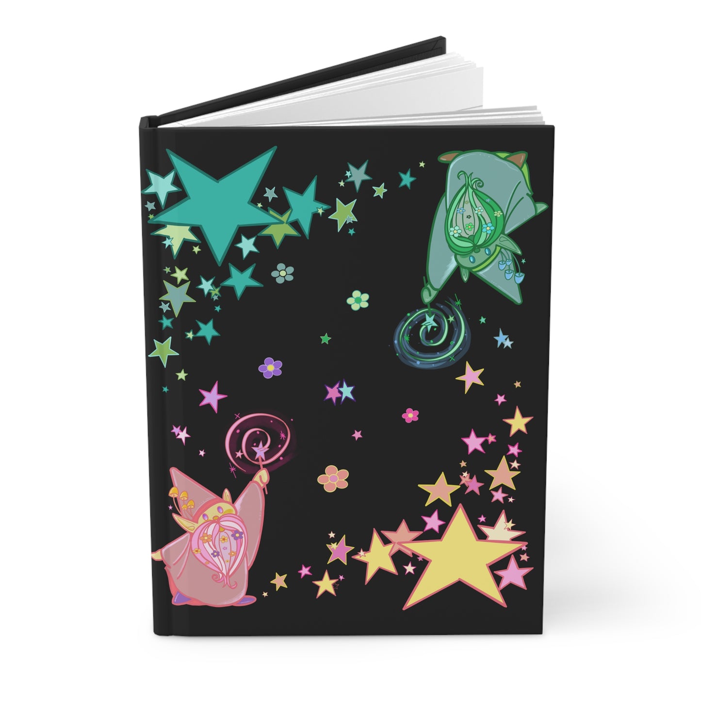Dawn and Dusk Gnome Magicians Blank Journal
