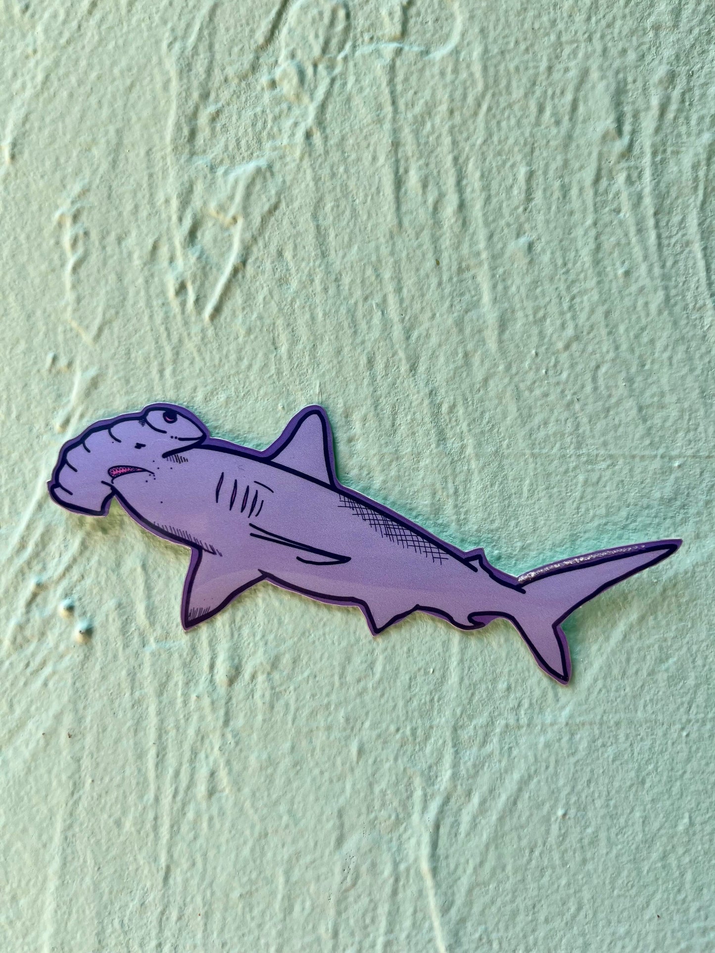 Hammerhead Shark Glossy Sticker
