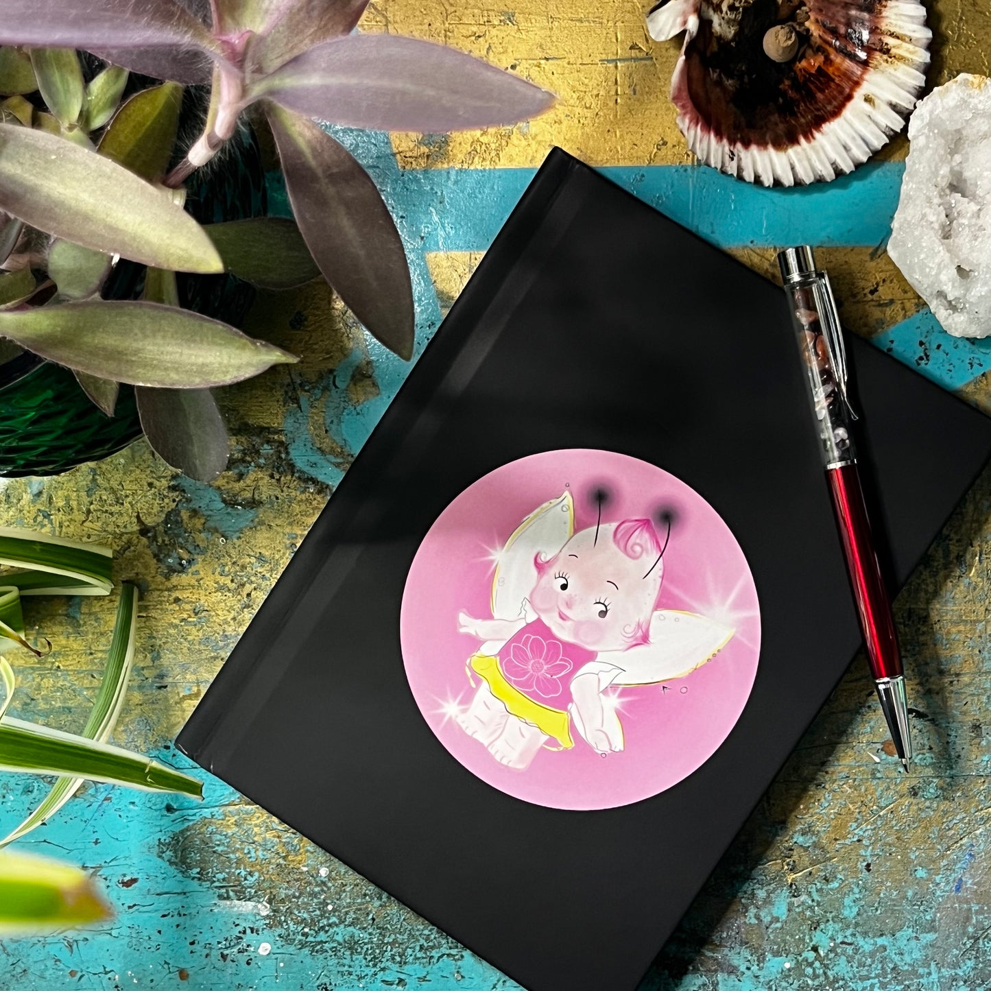 Kewpie Doll Fae Blank Lined Journal