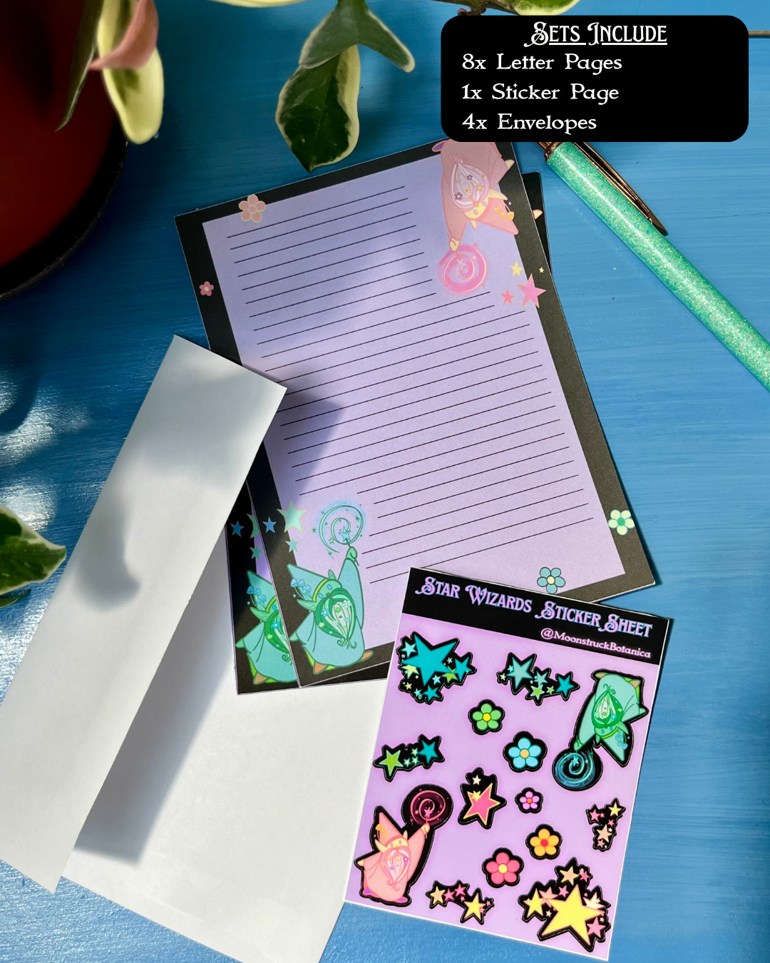 Star Wizards Letter Writing Set