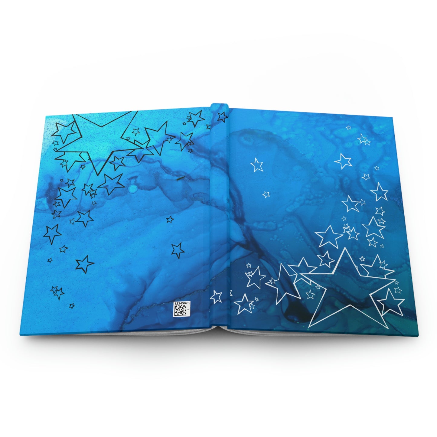 Viśuddha (throat chakra) Communication & Expression Blue Blank Journal