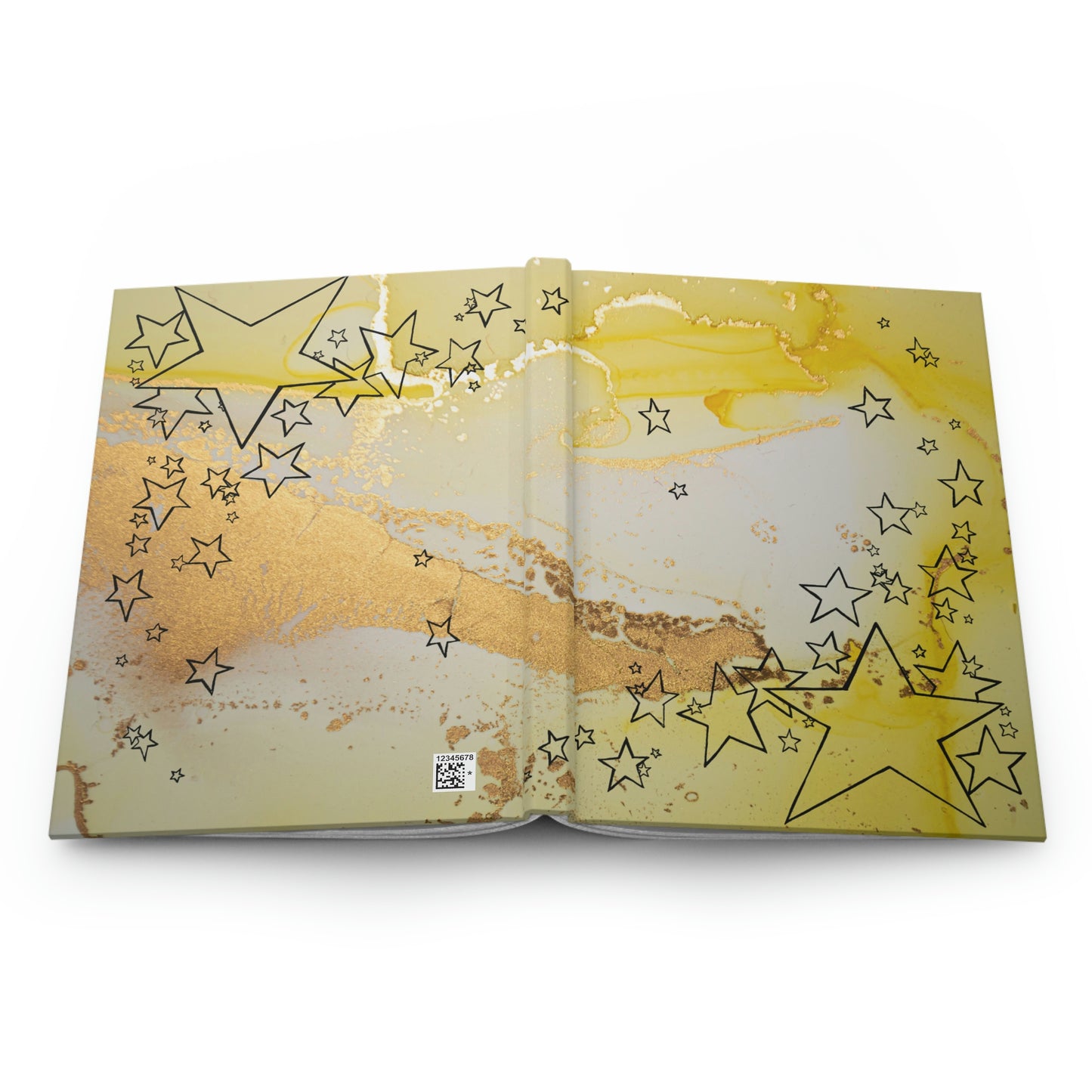 Manipūra (solar plexus chakra) Confidence & Willpower Yellow Blank Journal