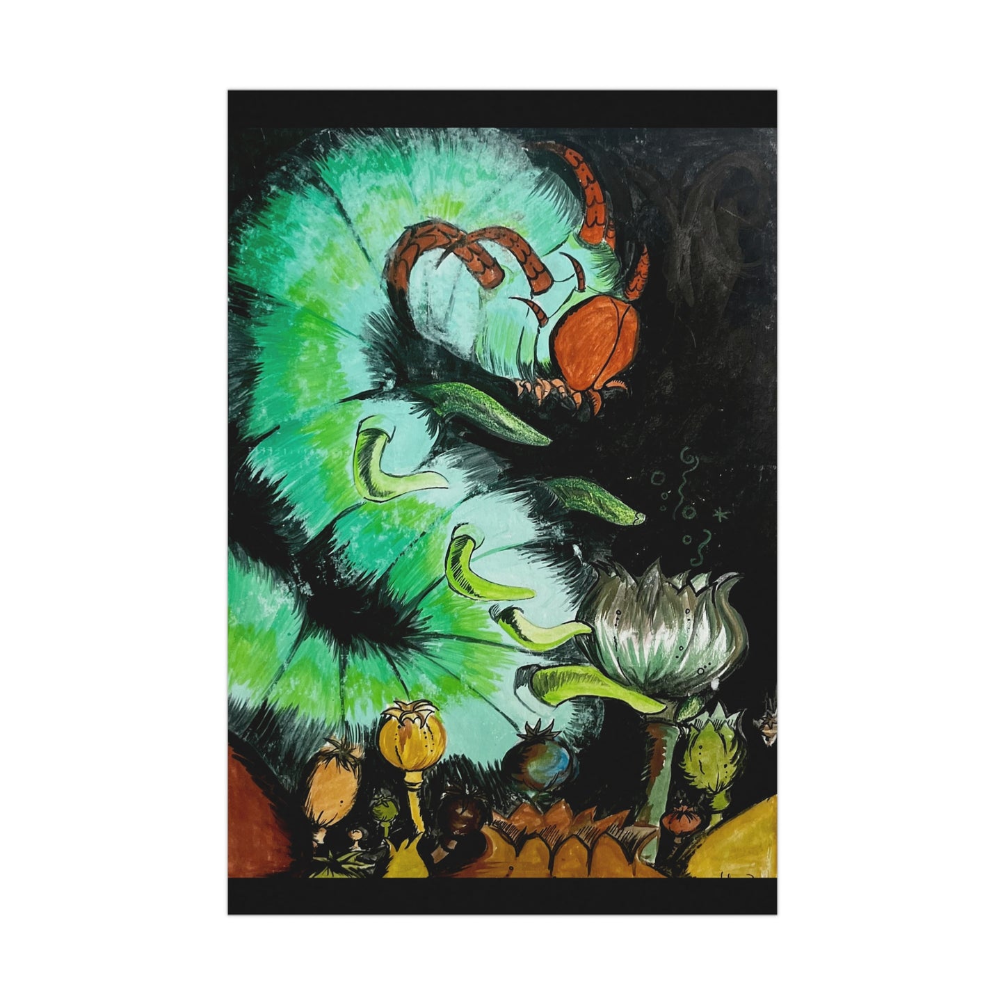 The Insect God Premium Matte Poster