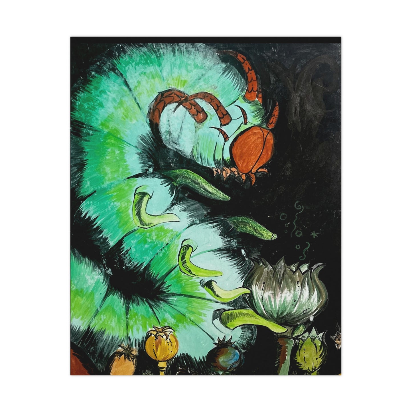The Insect God Premium Matte Poster