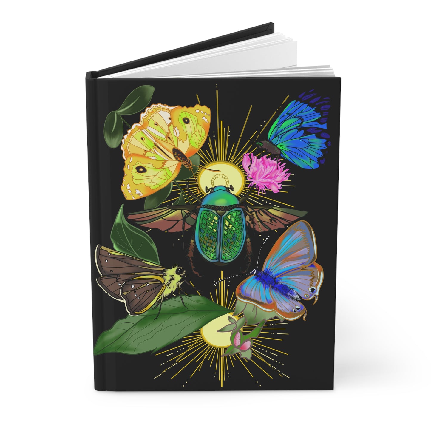 Insect Mandala Blank Notebook