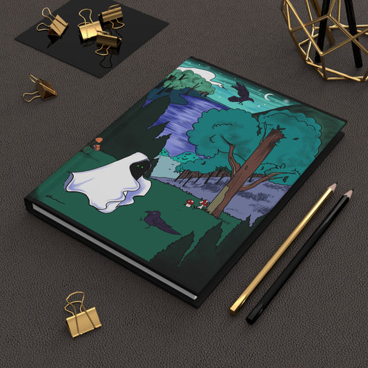 A Ghastly Forest Walk Blank Notebook
