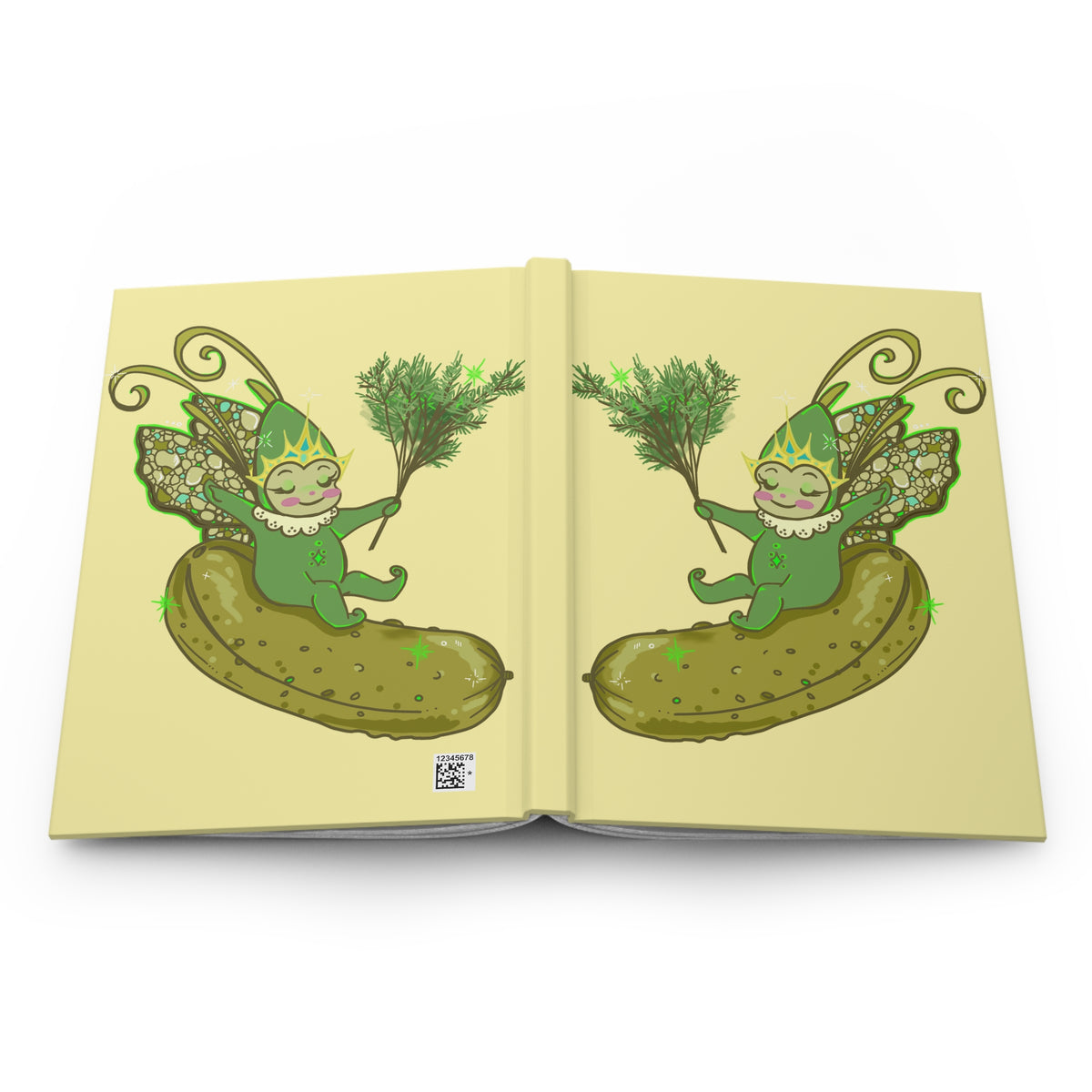 The Pickle Pixie Blank Notebook