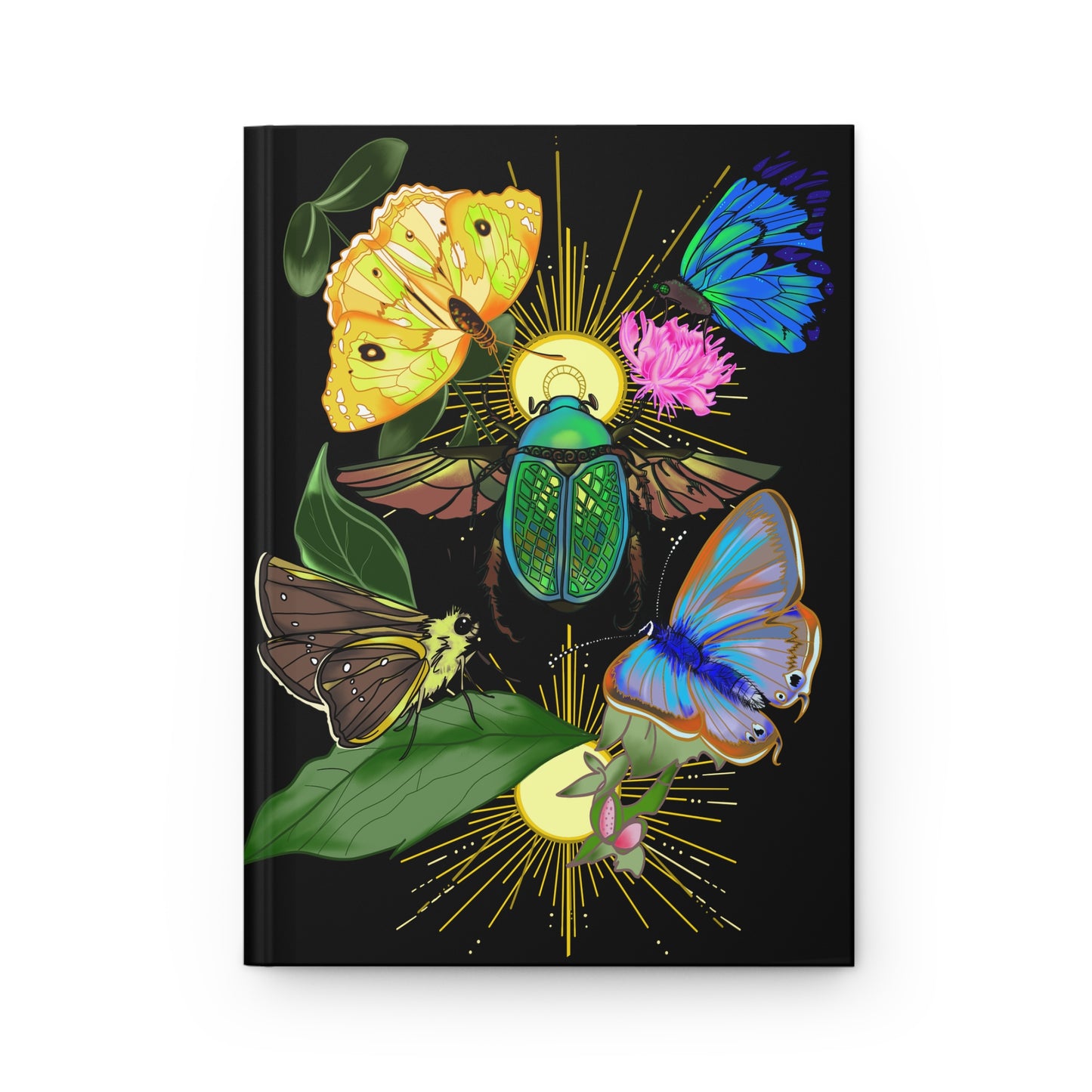 Insect Mandala Blank Notebook