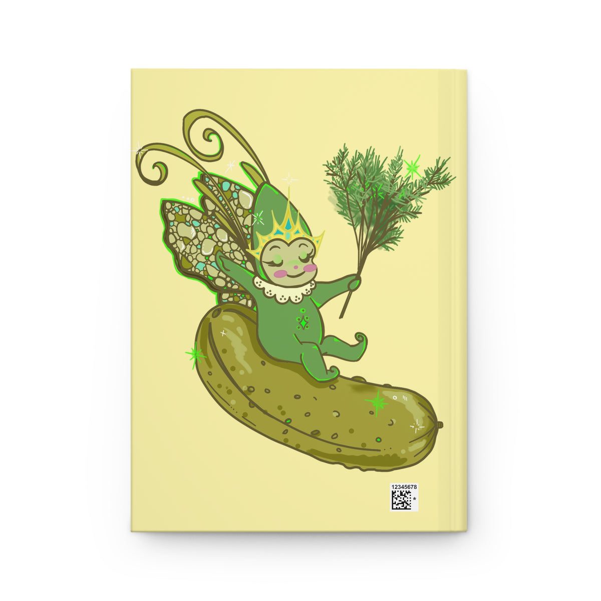 The Pickle Pixie Blank Notebook