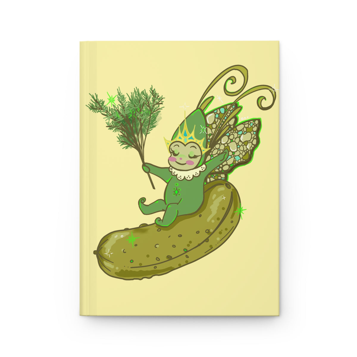 The Pickle Pixie Blank Notebook