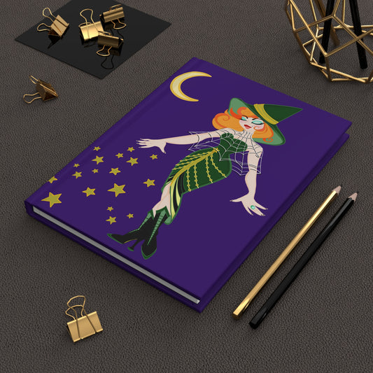 Art Deco Witchy Fashionista Blank Journal