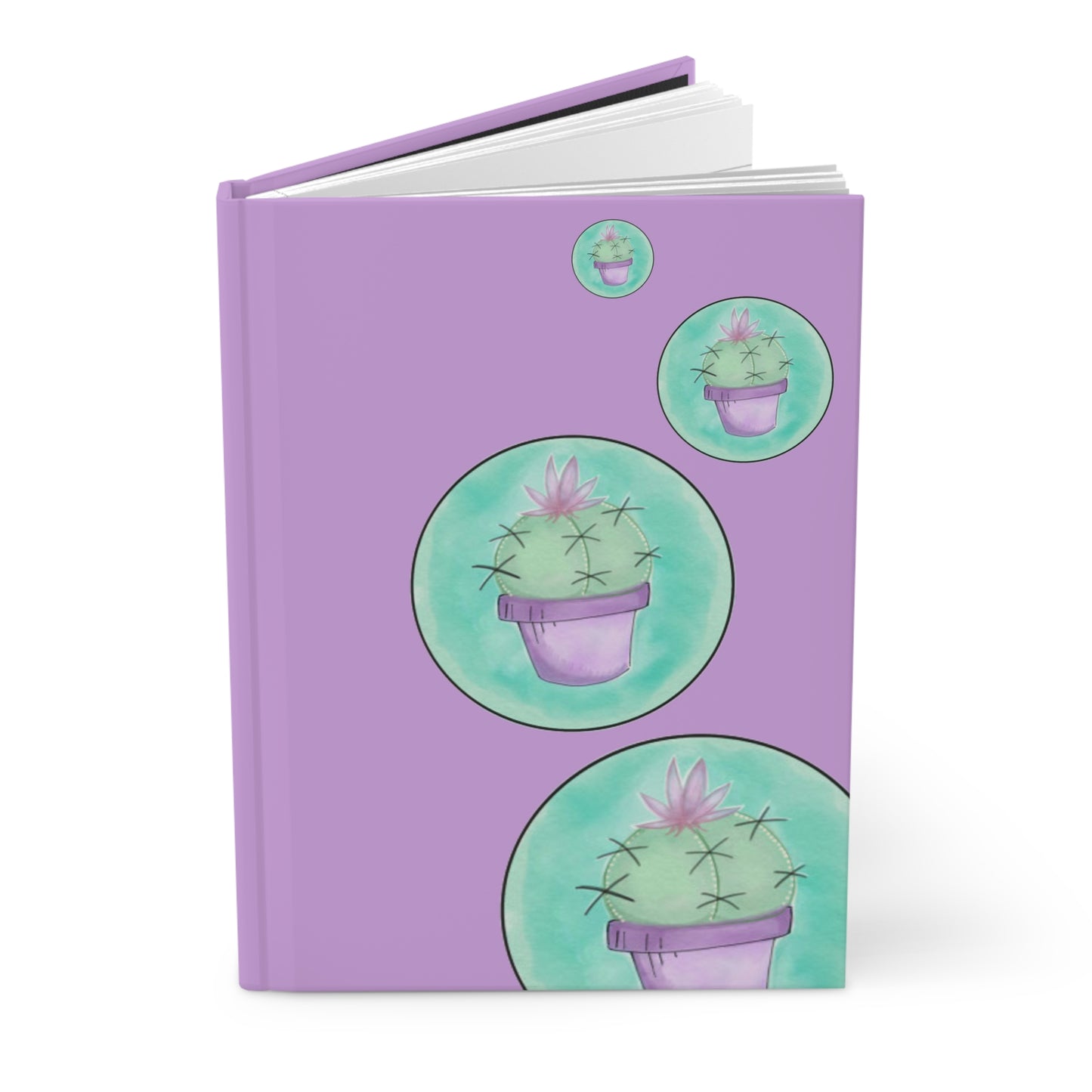 Cactus Oasis Blank Notebook