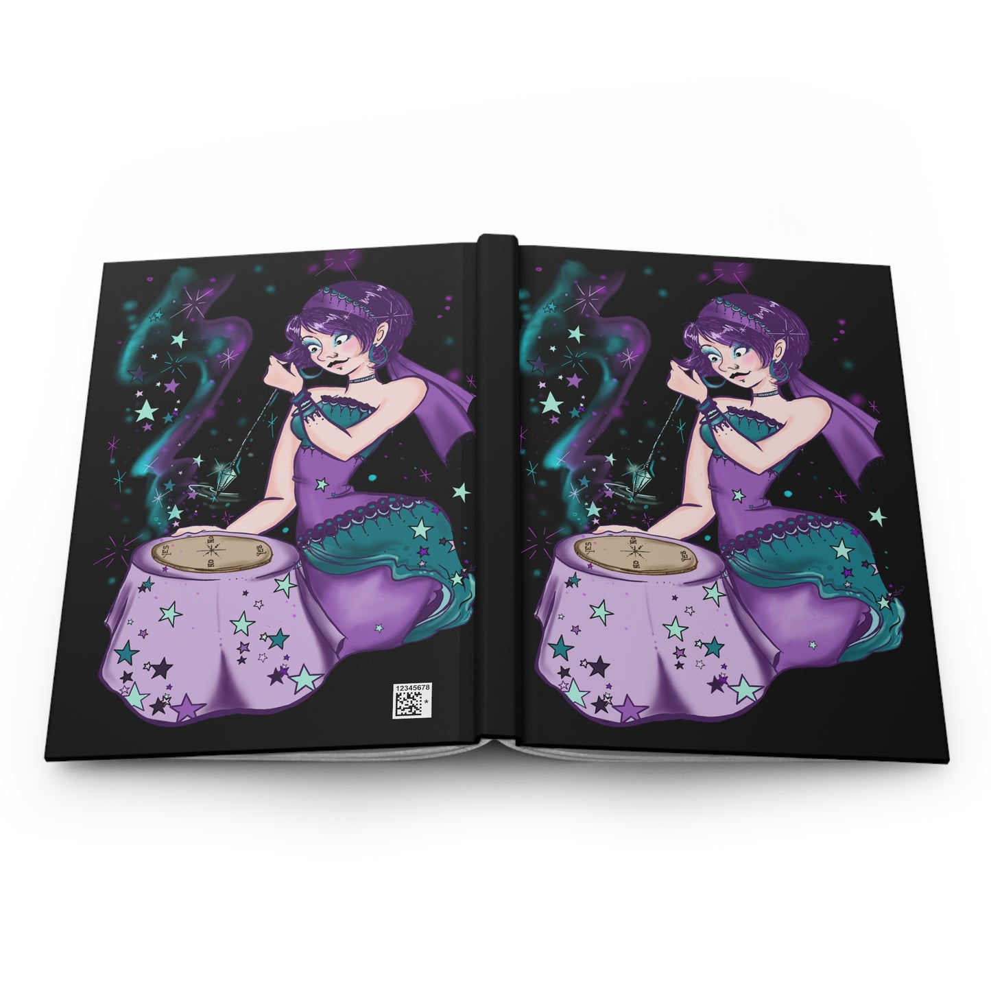 Pendulum Work Divination Mystic Blank Journal