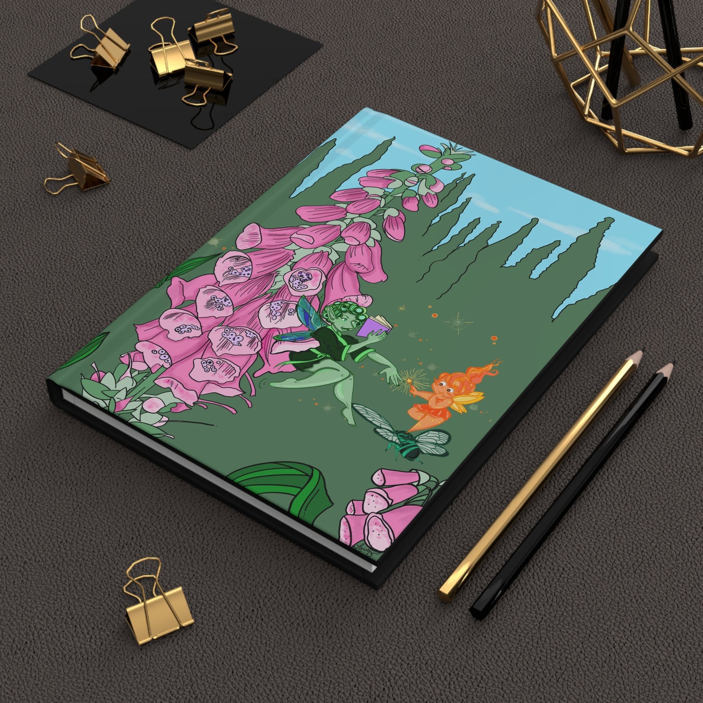 Foxglove Salon Day for the Fae Blank Journal