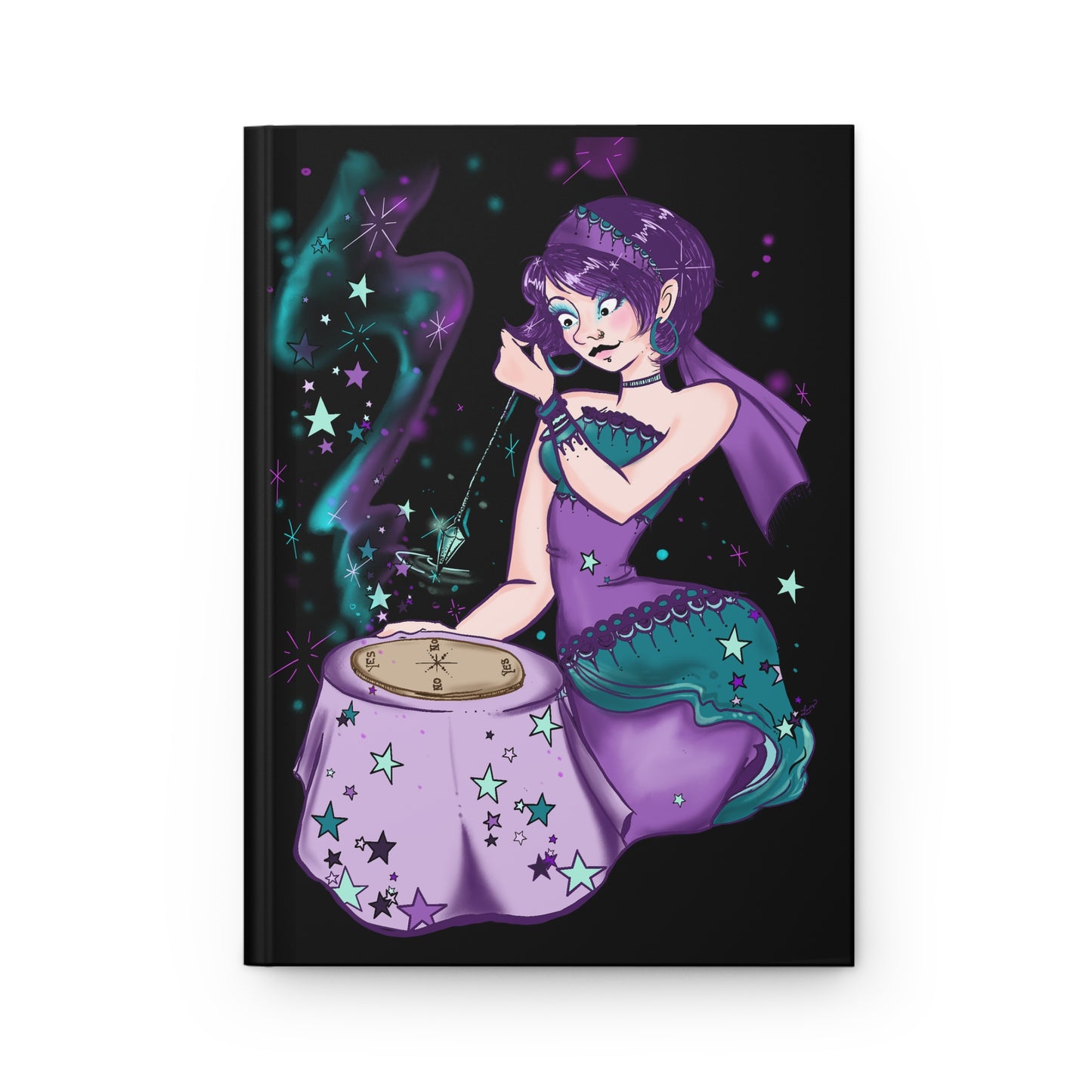 Pendulum Work Divination Mystic Blank Journal