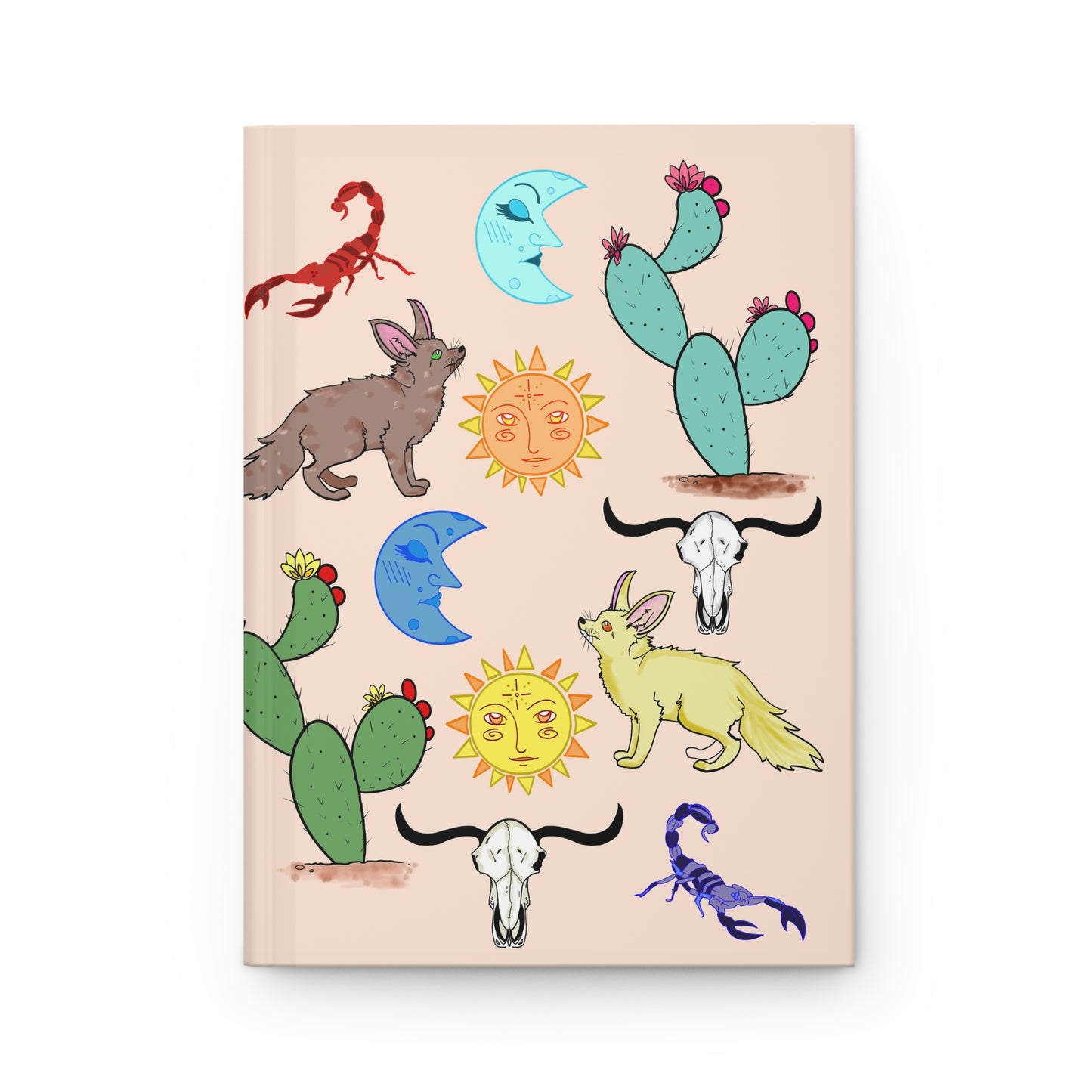 Desert Familiars Blank Lined Journal