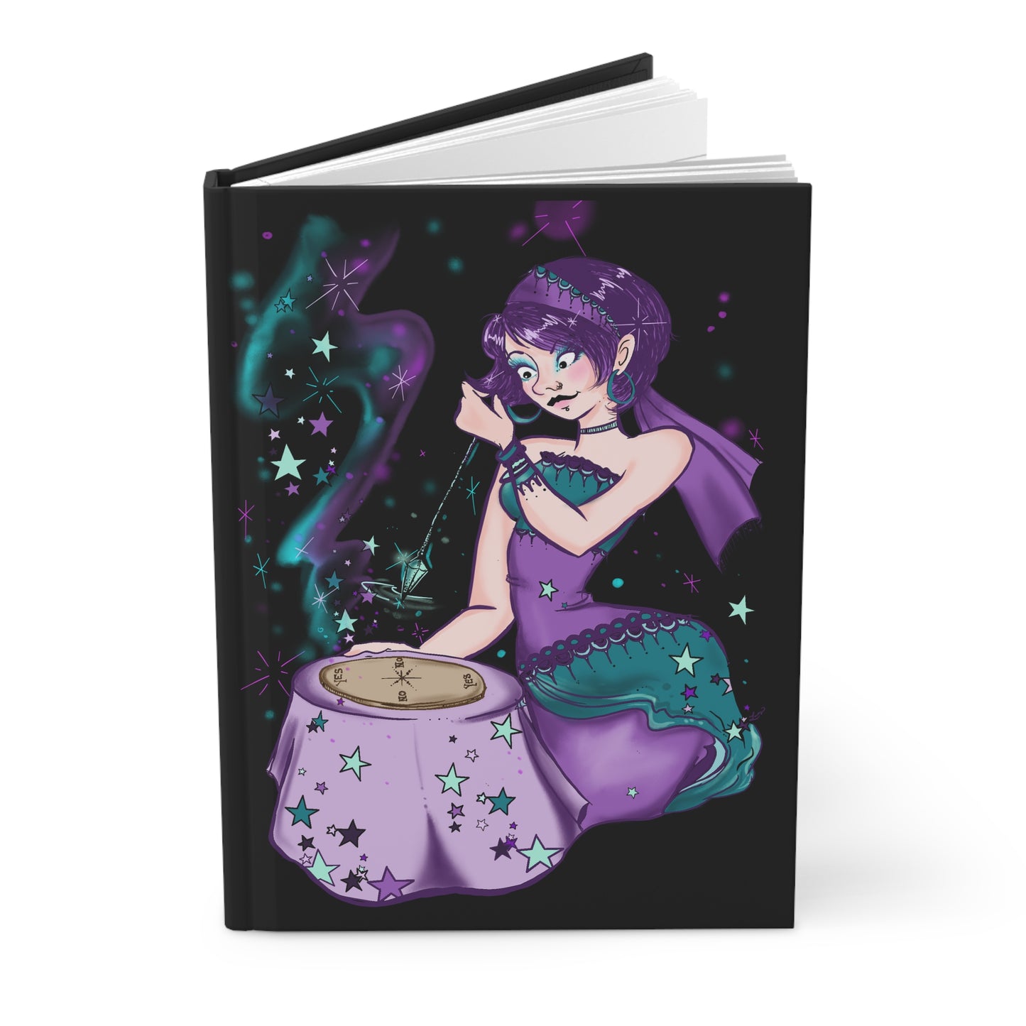 Pendulum Work Divination Mystic Blank Journal