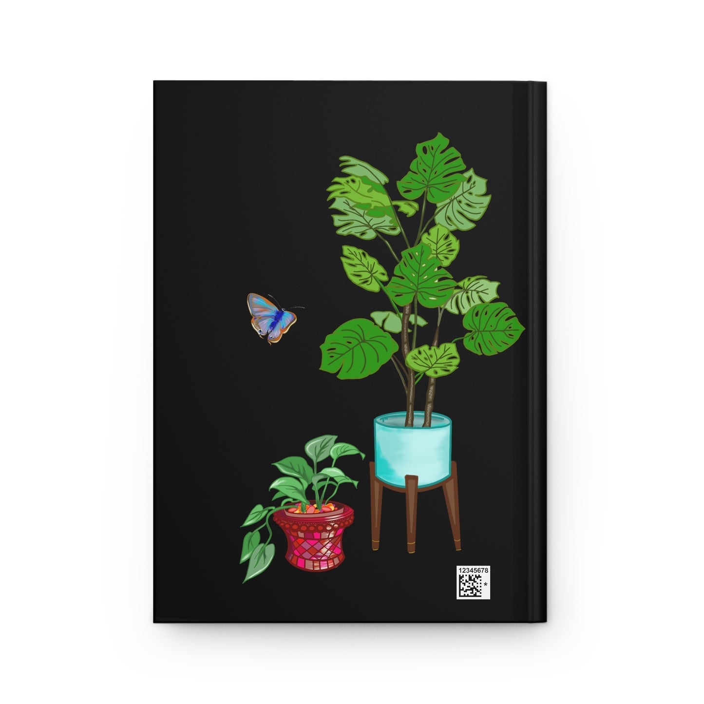 Monstera, Pothos, and Moth Blank Journal