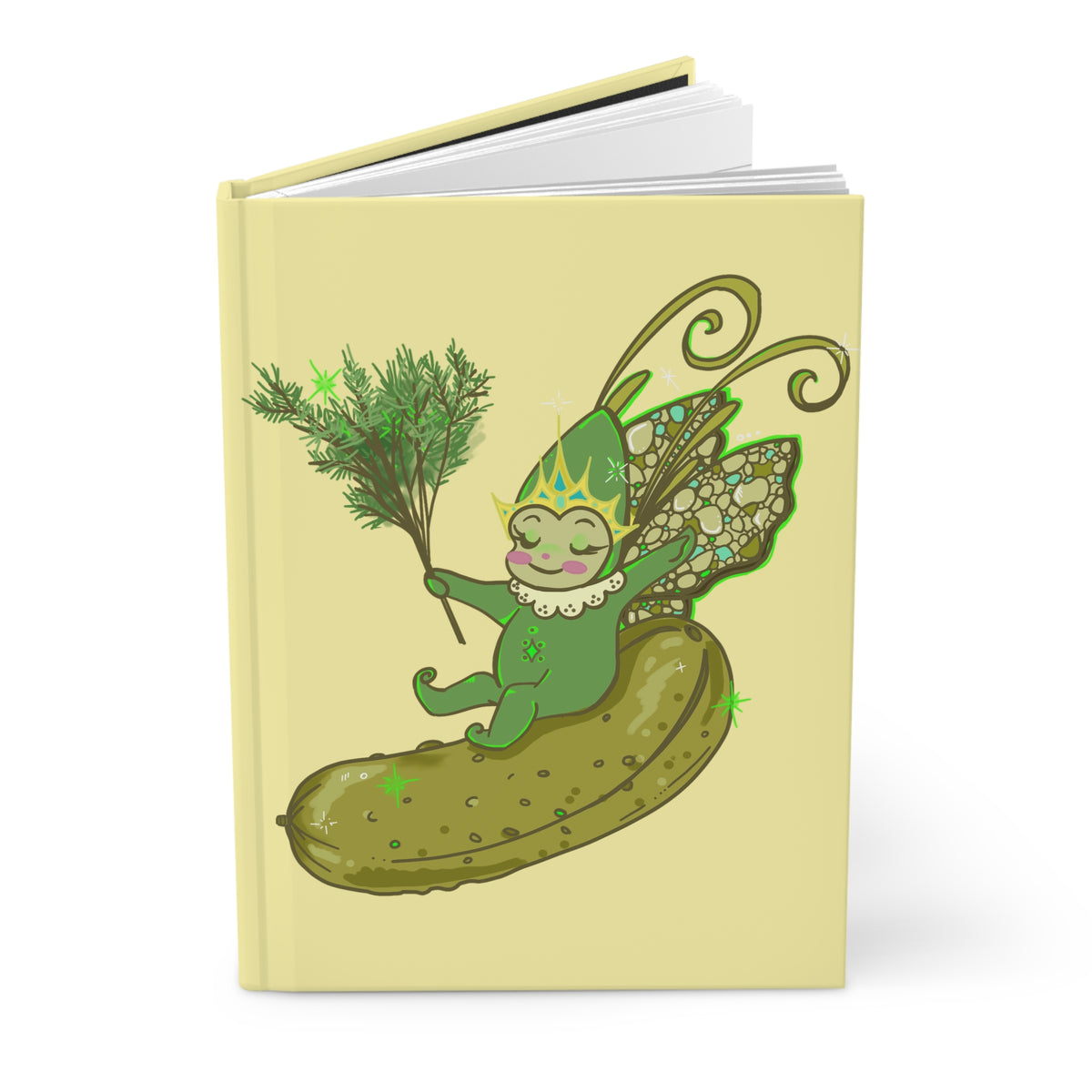 The Pickle Pixie Blank Notebook