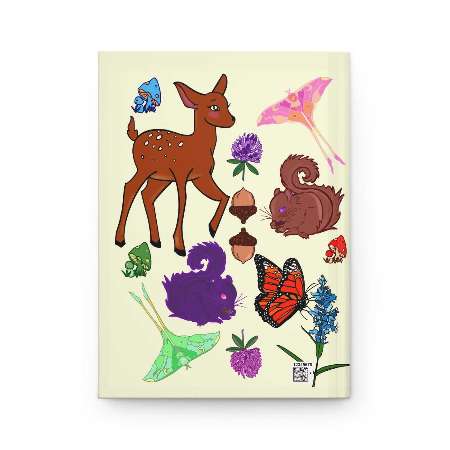 Woodland Familiars Blank Lined Journal