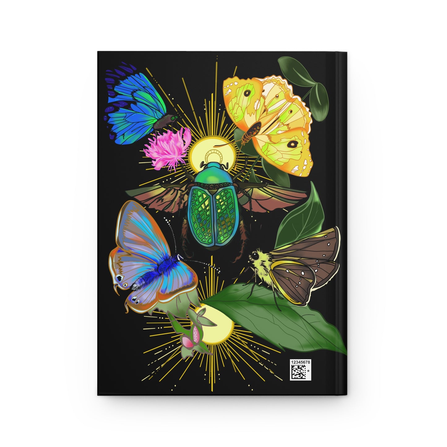 Insect Mandala Blank Notebook
