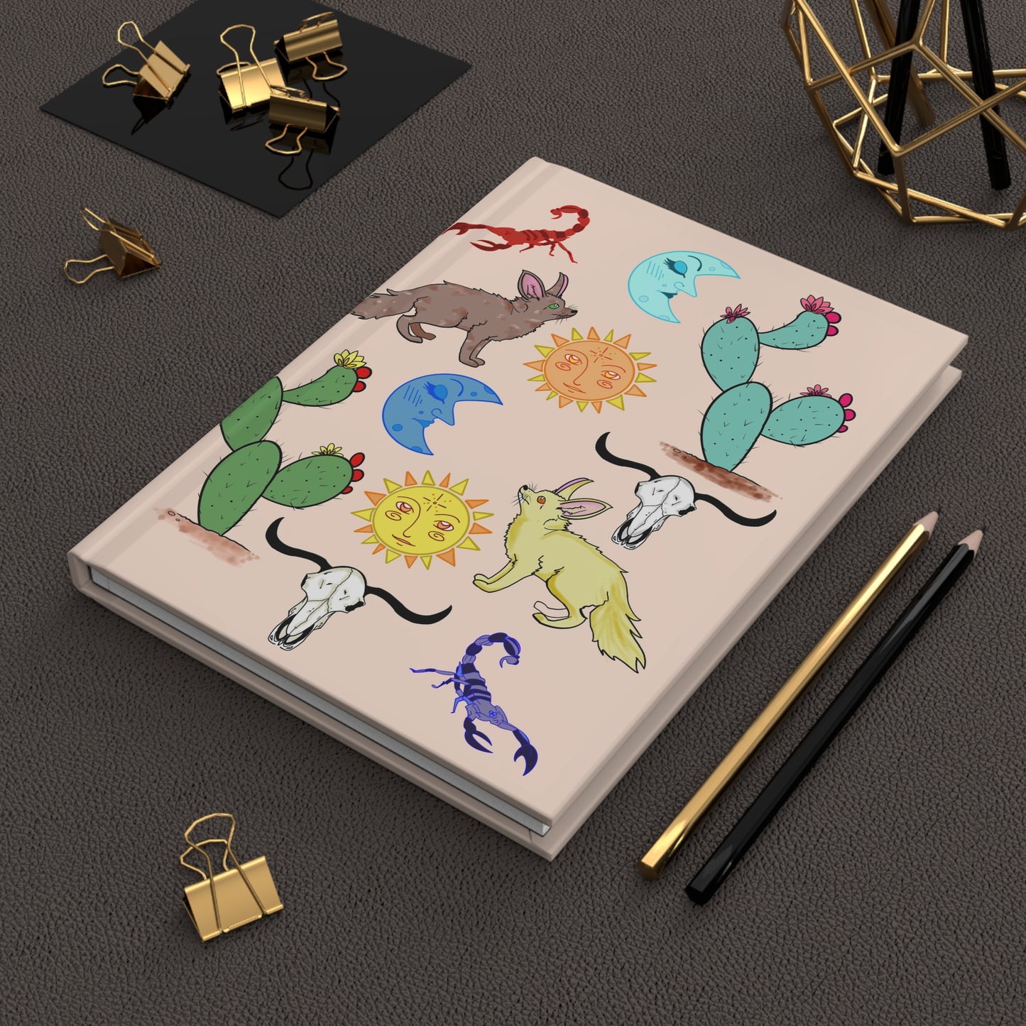 Desert Familiars Blank Lined Journal