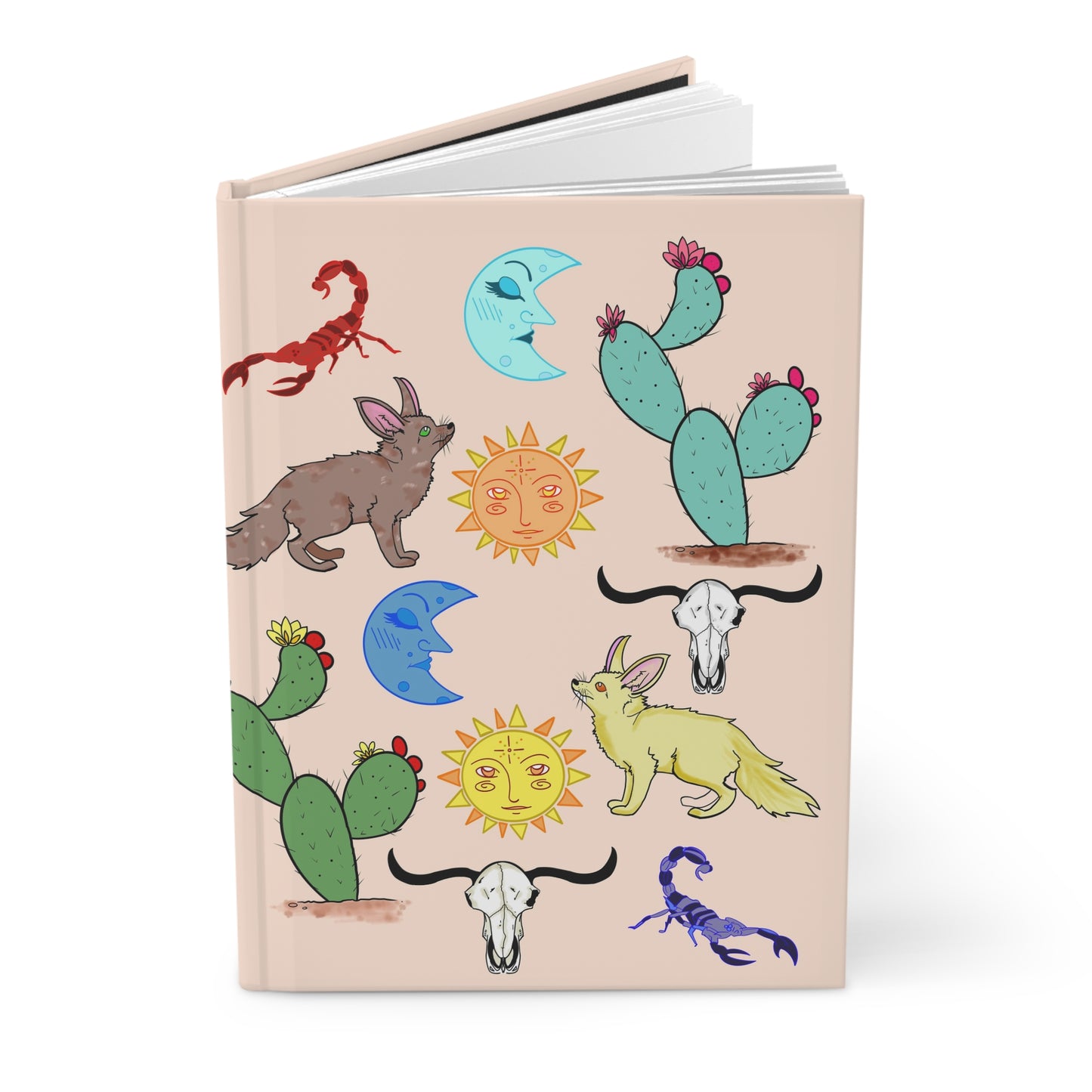 Desert Familiars Blank Lined Journal