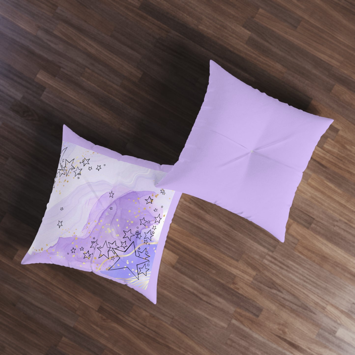 Soft Lavender Starlight Meditation Cushion