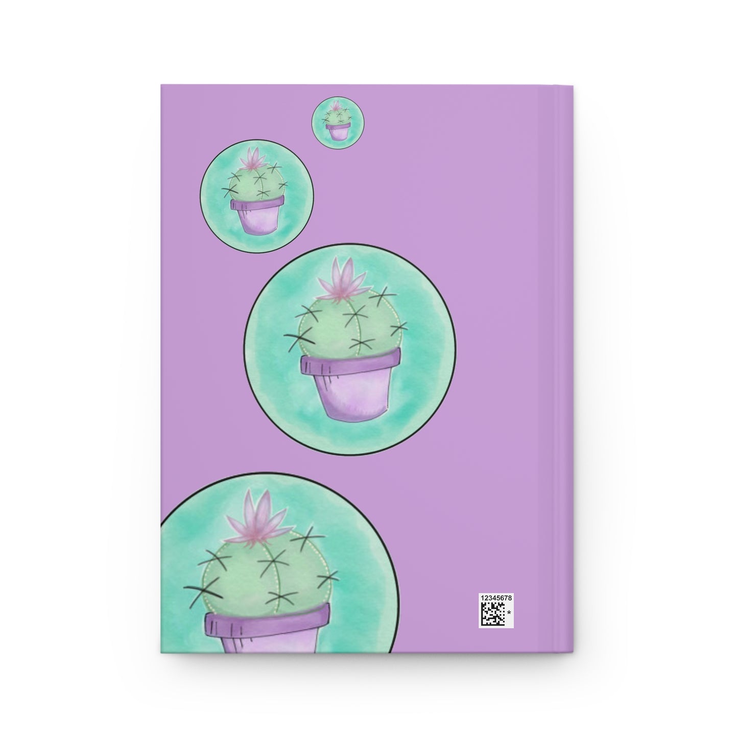 Cactus Oasis Blank Notebook