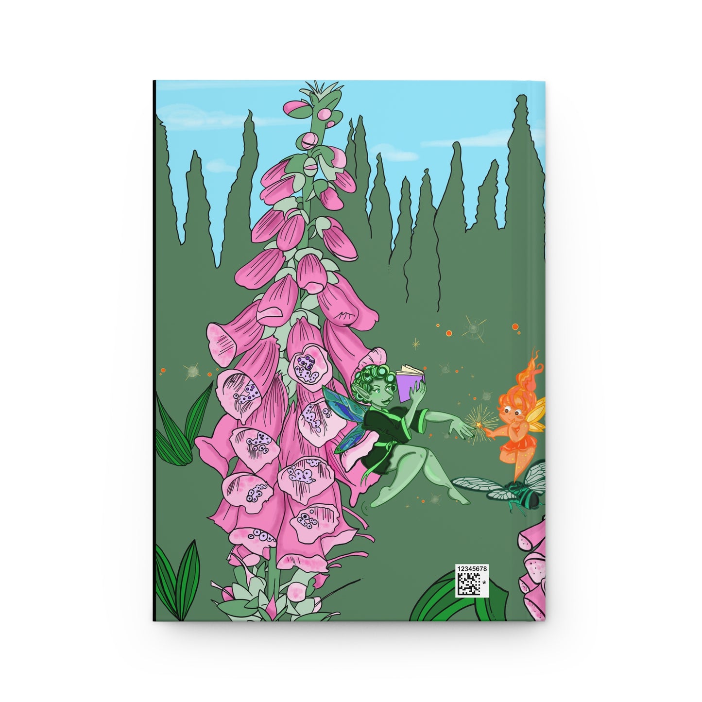 Foxglove Salon Day for the Fae Blank Journal