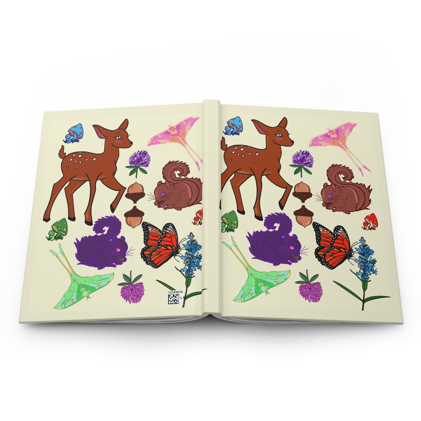 Woodland Familiars Blank Lined Journal