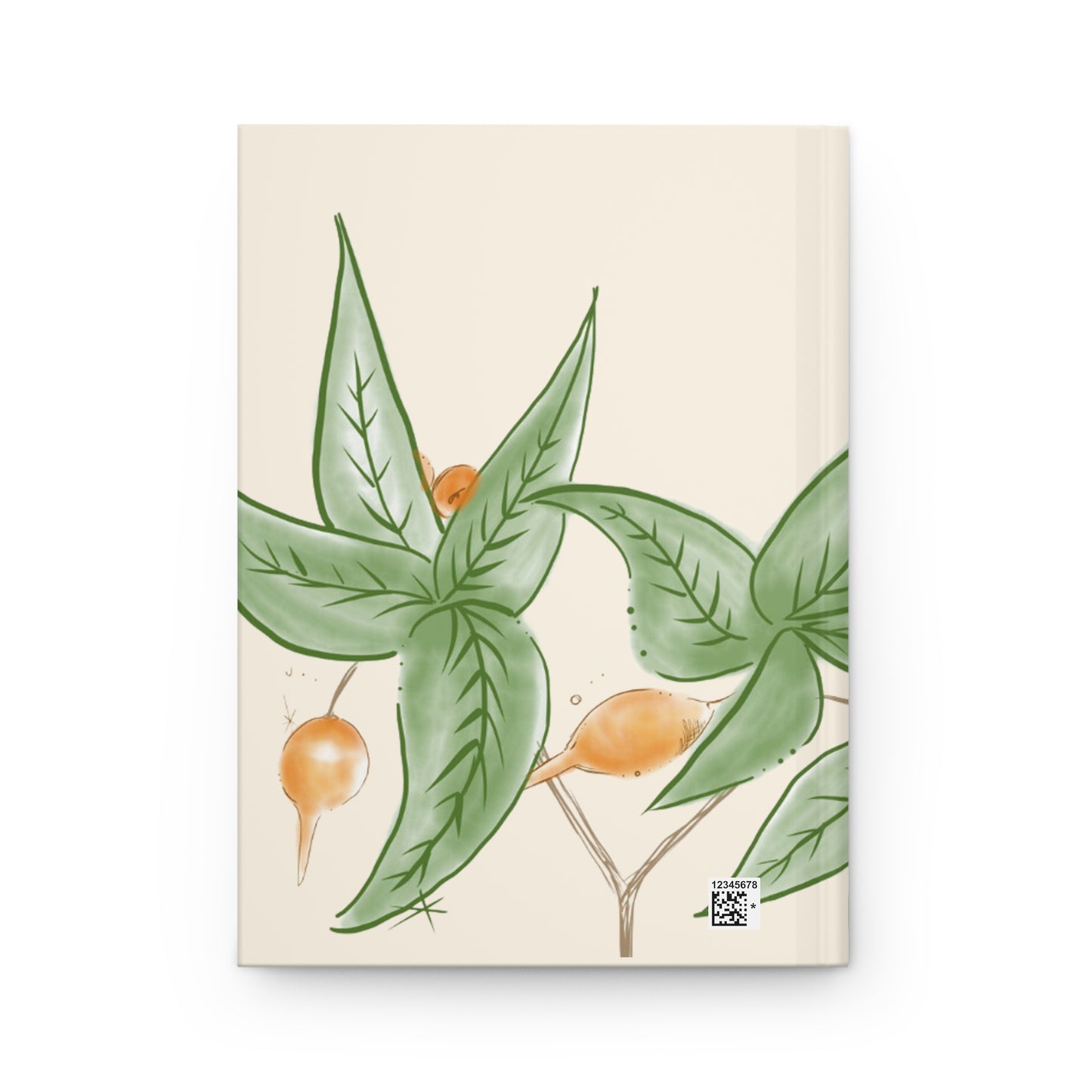 Iboga Tree Botanical Illustration Notebook