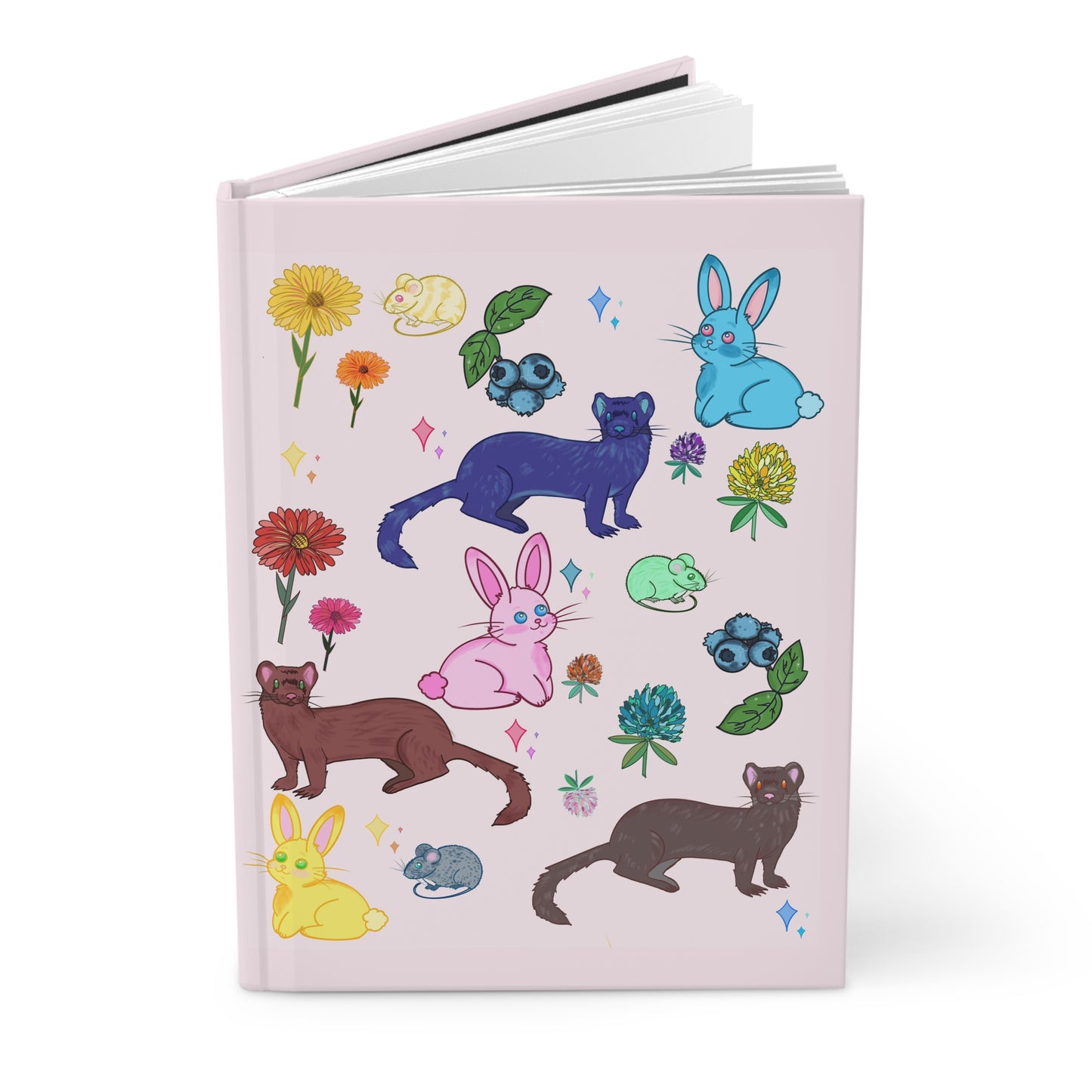 A Magical Meadow Blank Lined Journal
