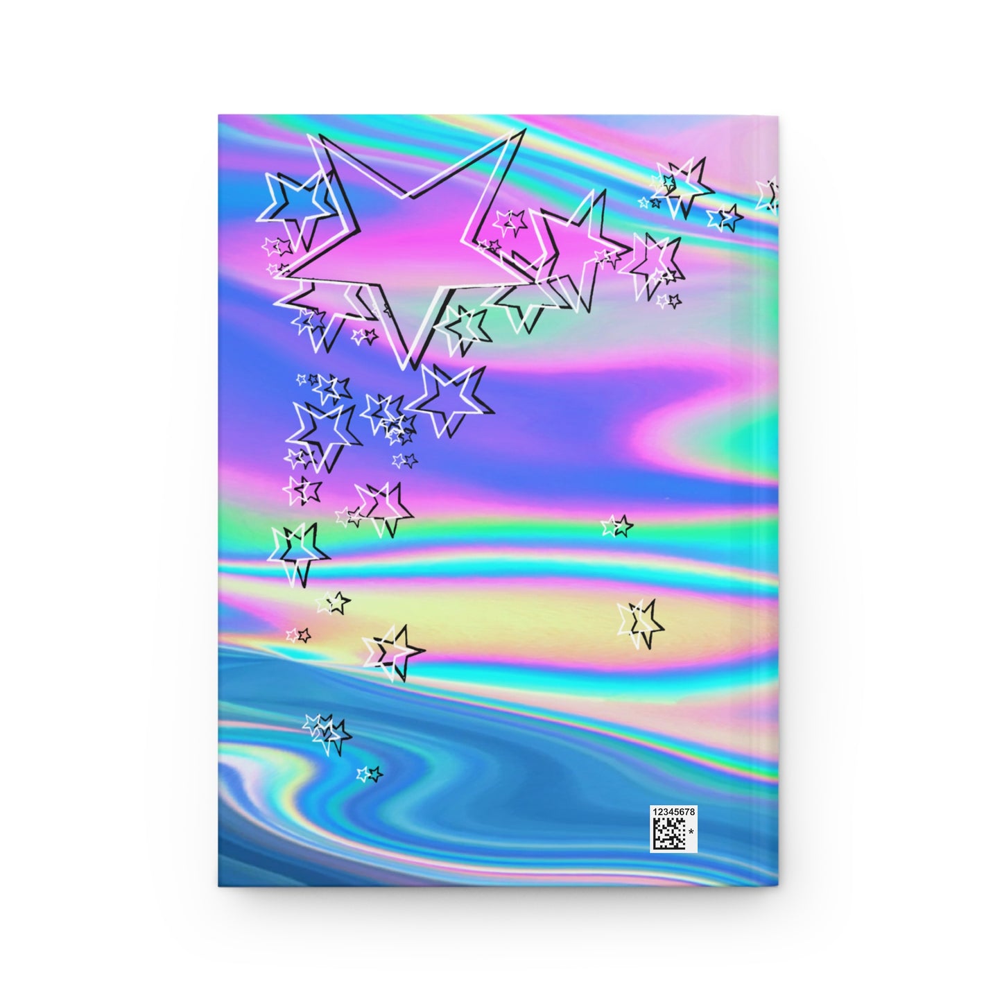Psychedelic Spill Star Power Blank Journal