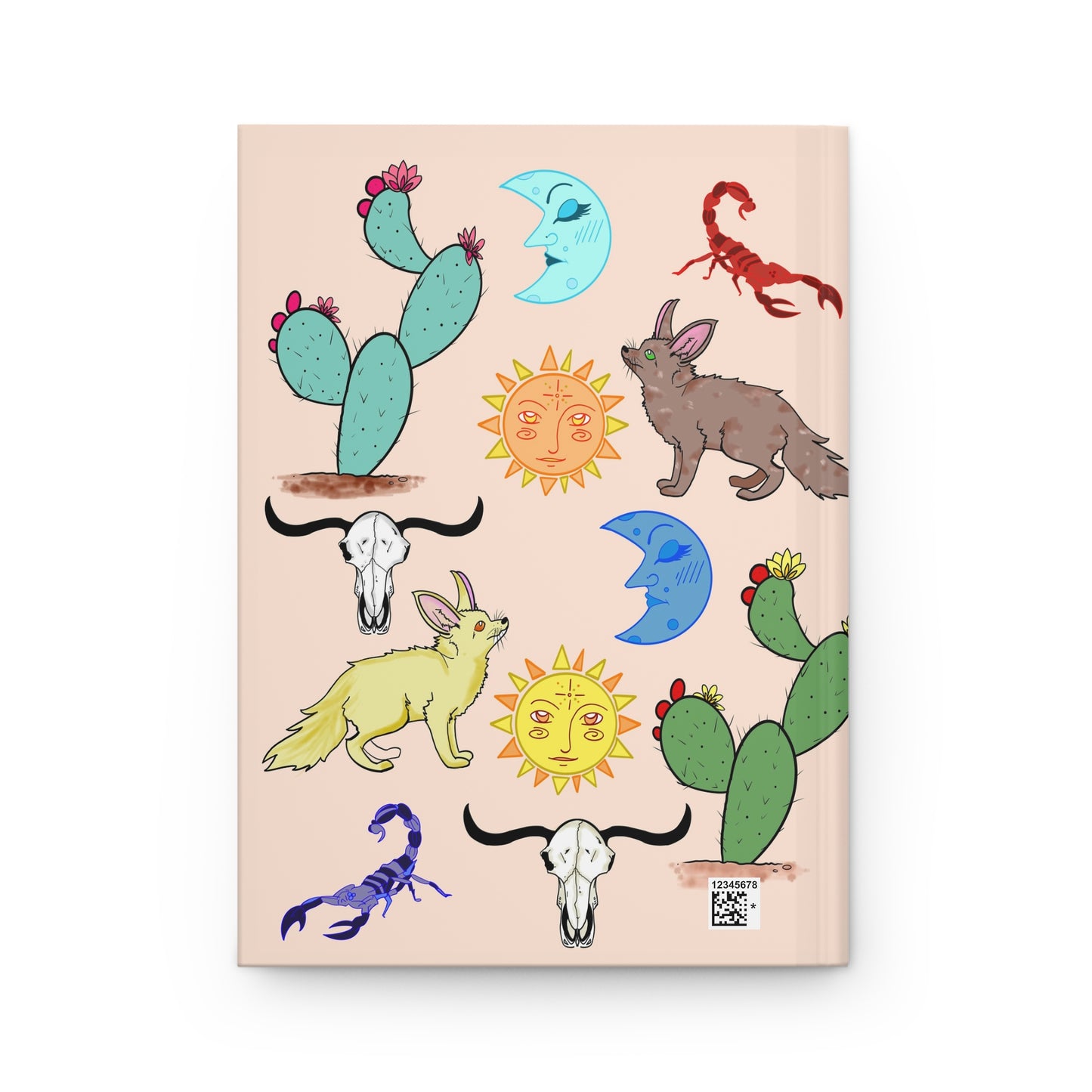 Desert Familiars Blank Lined Journal