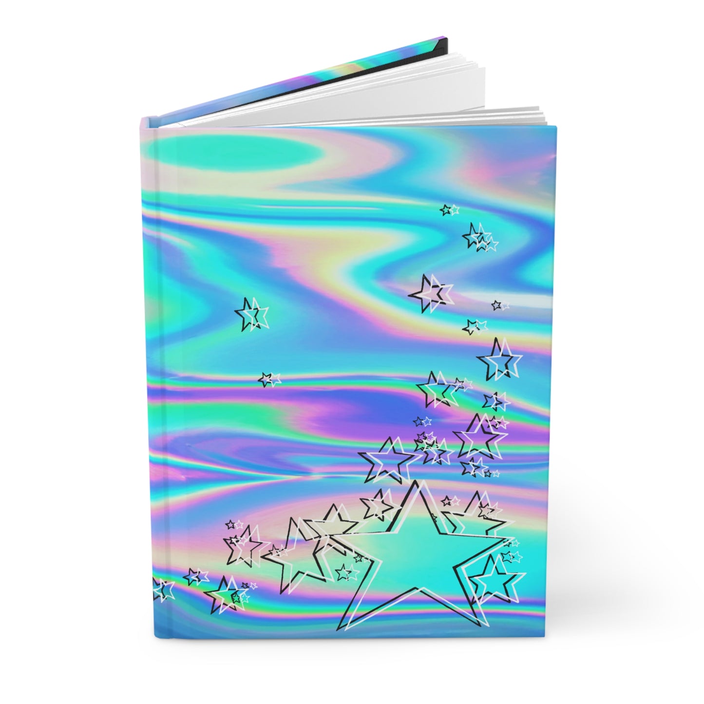 Psychedelic Spill Star Power Blank Journal