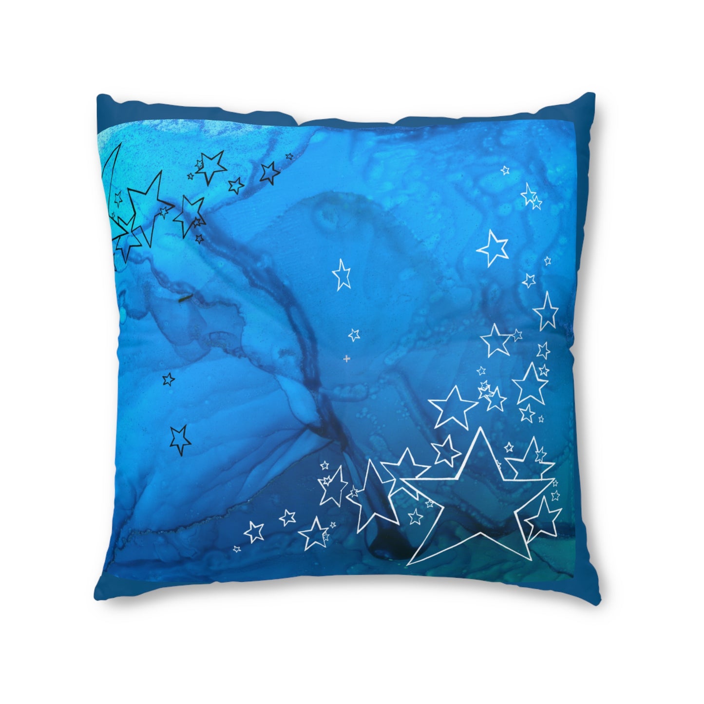 Blue Starlight Floor Pillow