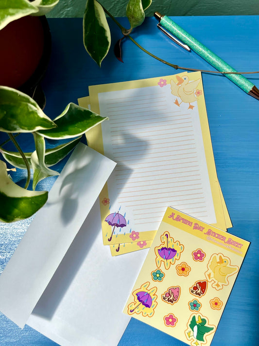 A Spring Day Letter Writing Set