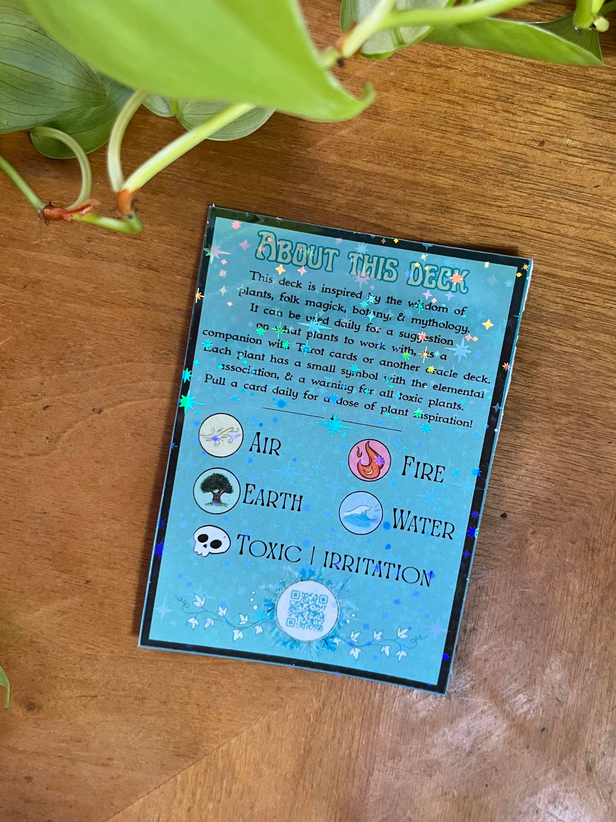 Magick the Gardening a Plant Oracle Deck