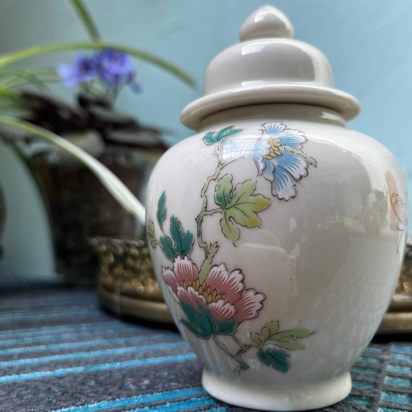 Bay Leaf Filled Vintage Wish Jar