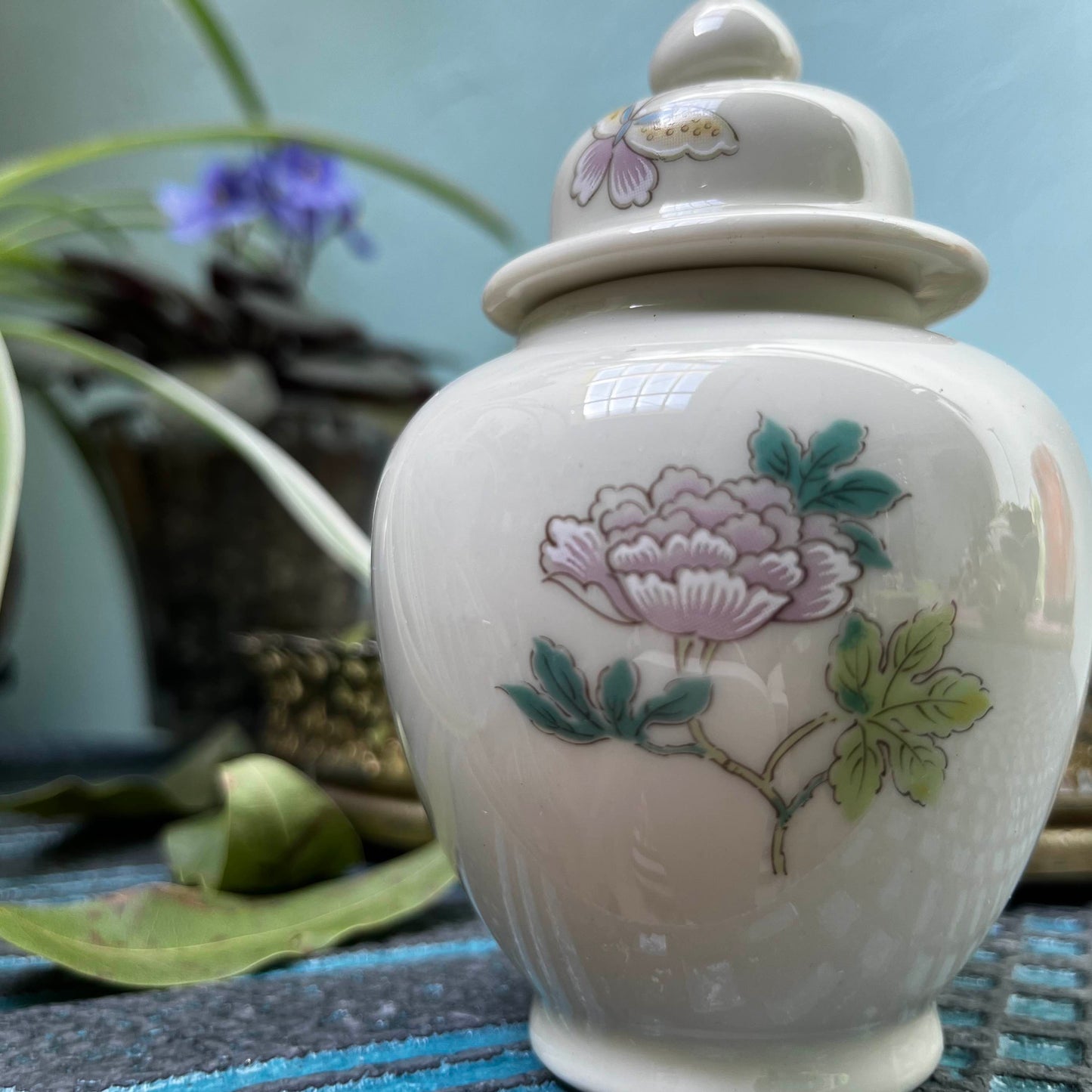 Bay Leaf Filled Vintage Wish Jar