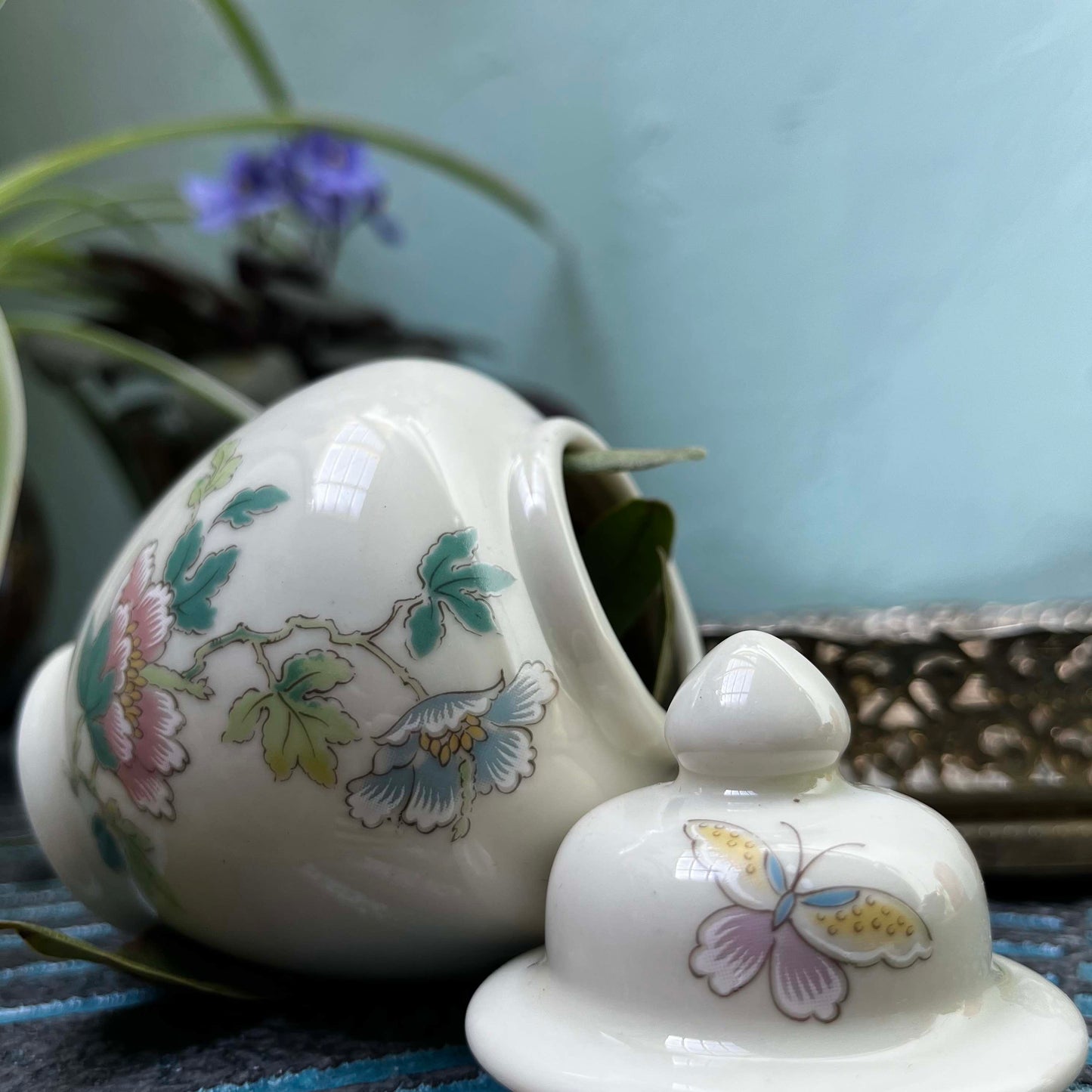 Bay Leaf Filled Vintage Wish Jar