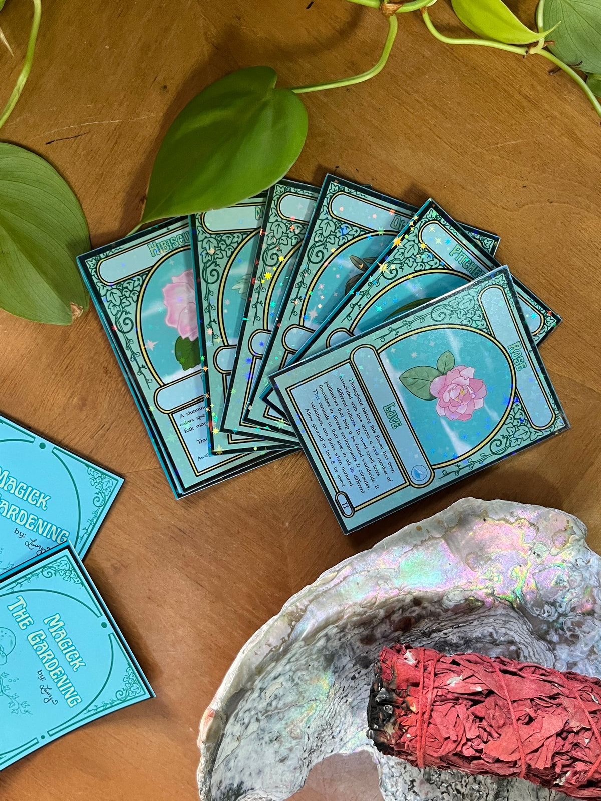Magick the Gardening a Plant Oracle Deck