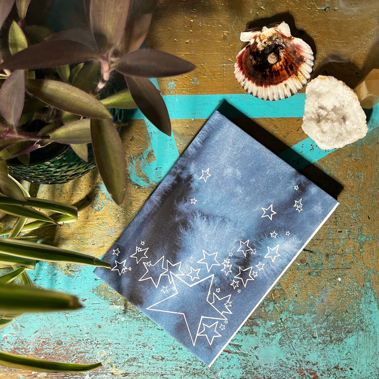Ājñā (third eye chakra) Intuition & Perception Color Therapy Notebook