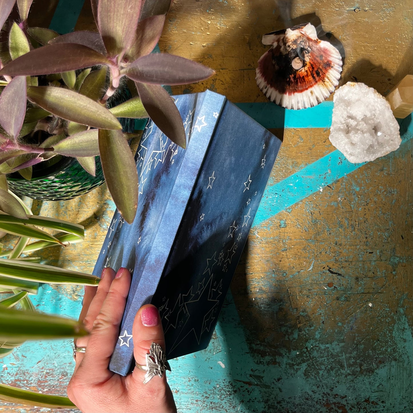 Ājñā (third eye chakra) Intuition & Perception Color Therapy Notebook