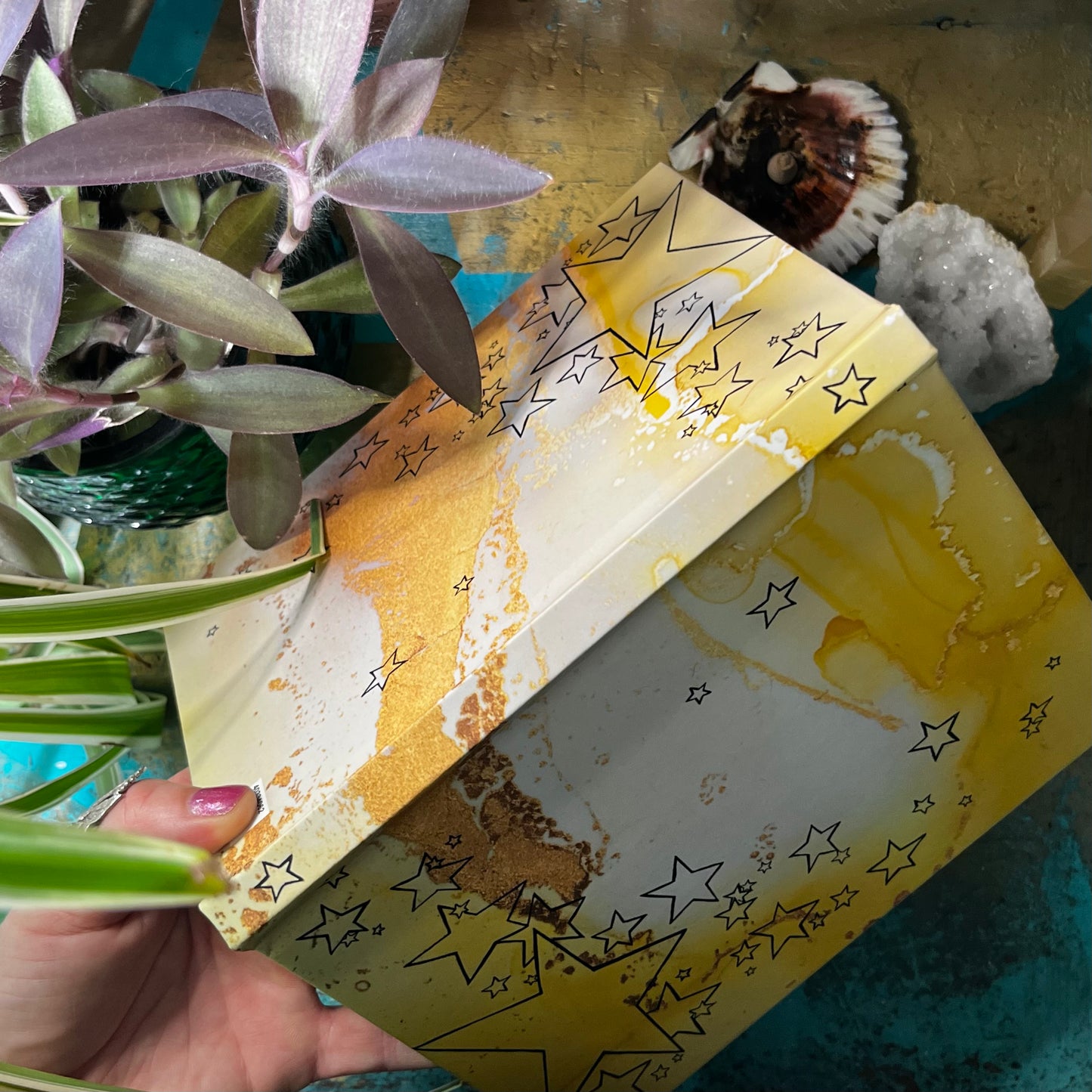 Manipūra (solar plexus chakra) Confidence & Willpower Yellow Blank Journal