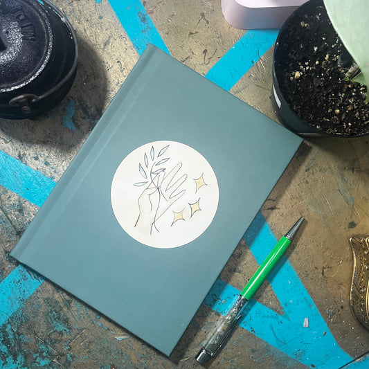 Plant Magick Blank Notebook